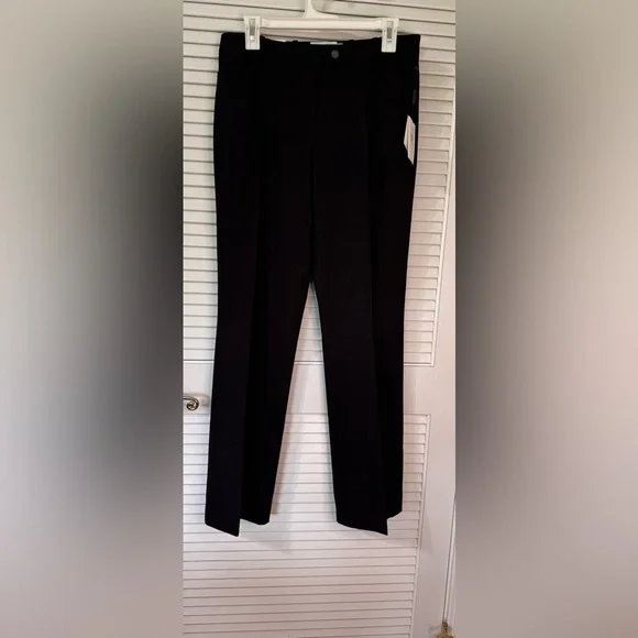 Calvin Klein | Pants & Jumpsuits | Calvin Klein Black Sz 6 Modern Fit  Trousers | Poshmark